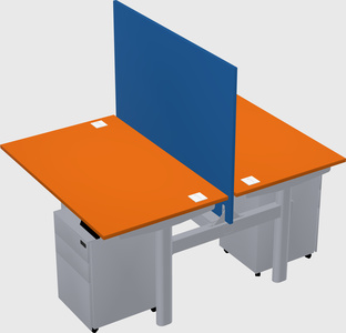 Shared electric desk