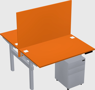 Shared electric desk