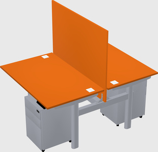 Shared electric desk