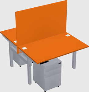 Shared electric desk