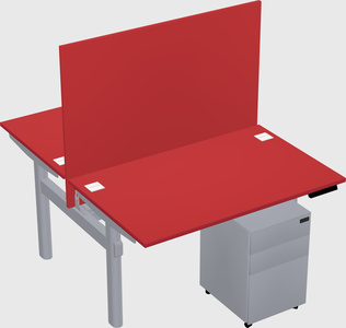 Shared electric desk