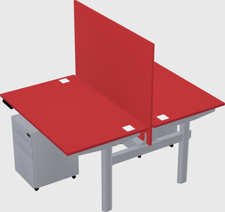 Shared electric desk