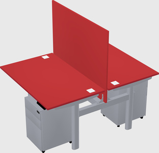 Shared electric desk
