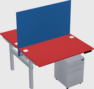 Shared electric desk