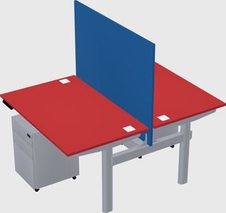 Shared electric desk
