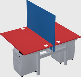 Shared electric desk