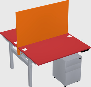Shared electric desk