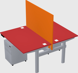 Shared electric desk