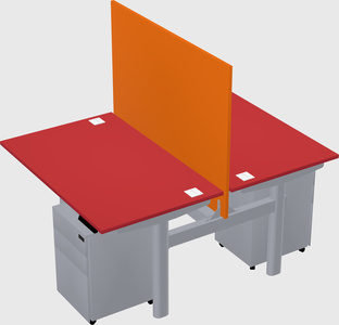 Shared electric desk