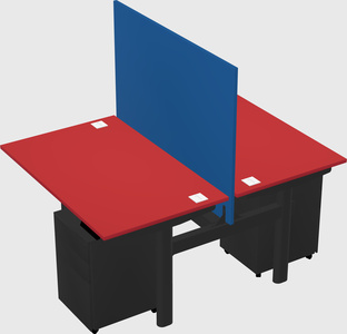 Shared electric desk