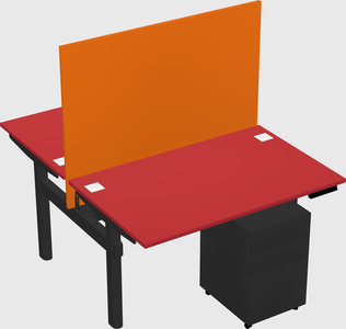 Shared electric desk