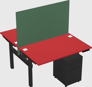 Shared electric desk