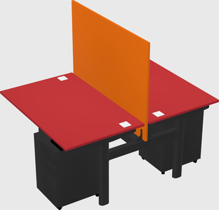 Shared electric desk