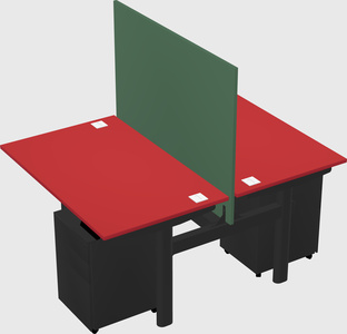 Shared electric desk