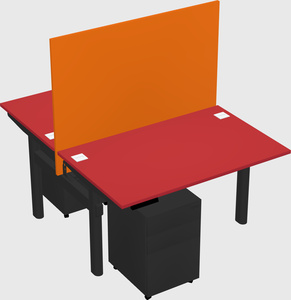 Shared electric desk