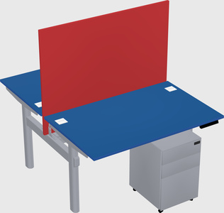 Shared electric desk