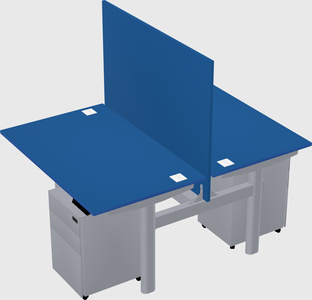 Shared electric desk