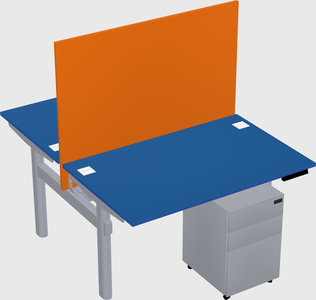 Shared electric desk