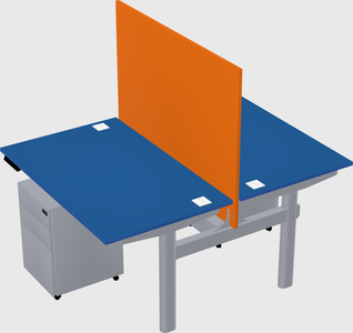 Shared electric desk