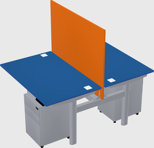 Shared electric desk