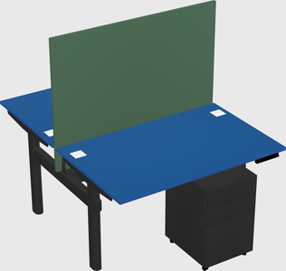 Shared electric desk
