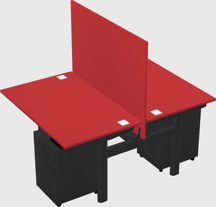 Shared electric desk