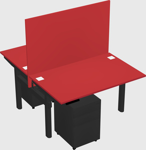 Shared electric desk