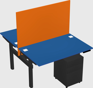 Shared electric desk