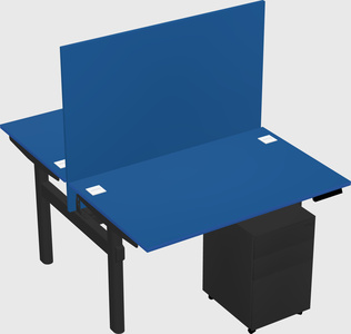 Shared electric desk