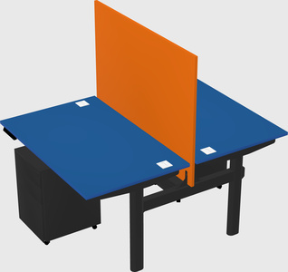 Shared electric desk