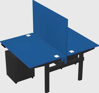 Shared electric desk