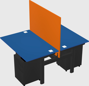 Shared electric desk