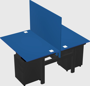 Shared electric desk