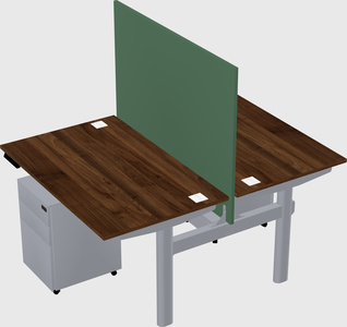 Shared electric desk