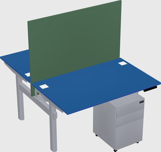 Shared electric desk