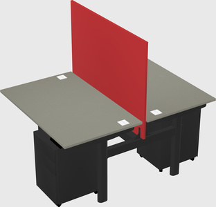 Shared electric desk