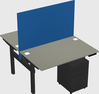 Shared electric desk