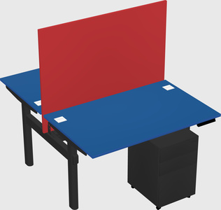 Shared electric desk
