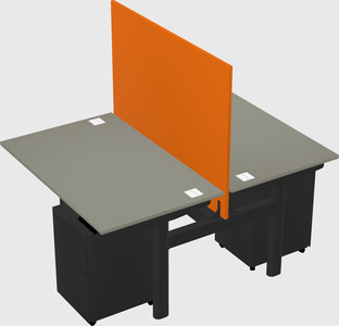 Shared electric desk