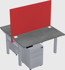 Shared electric desk