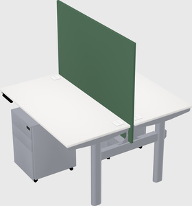 Shared electric desk