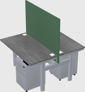 Shared electric desk