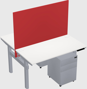 Shared electric desk