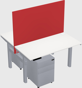 Shared electric desk
