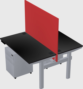 Shared electric desk