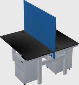 Shared electric desk