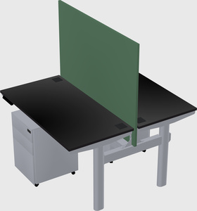 Shared electric desk