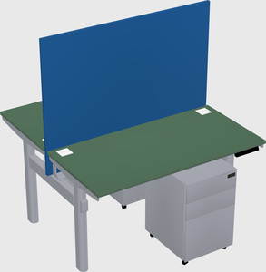 Shared electric desk