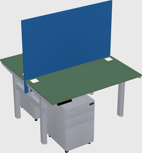 Shared electric desk