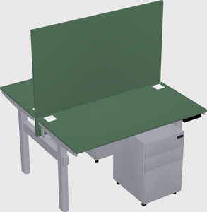 Shared electric desk